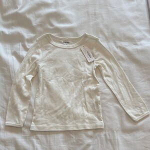 Gymboree Cream Long Sleeve Tee